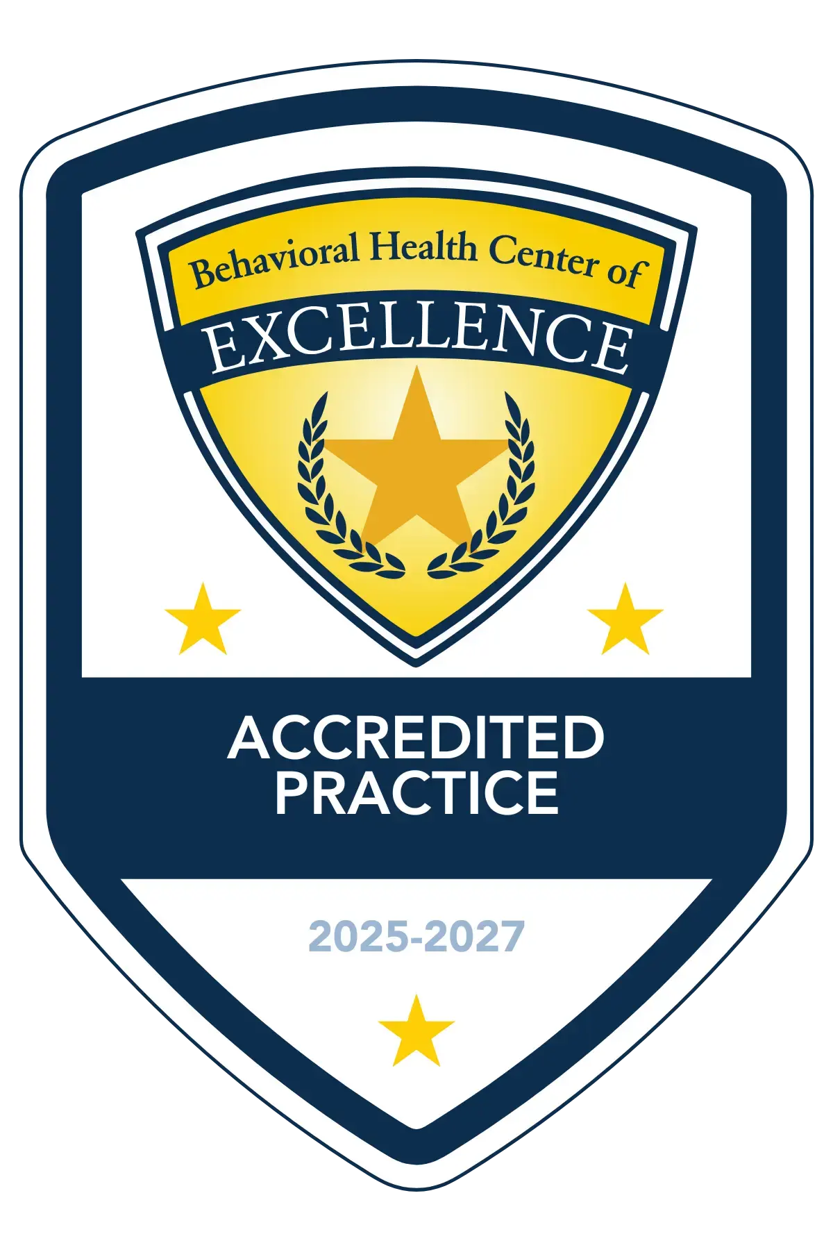 BHCOE Behavioral Health Center of Excellence — Accredited Practice 2025-2027